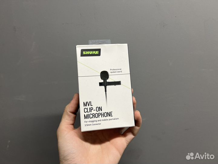 Shure MVL 3.5mm Микрофон