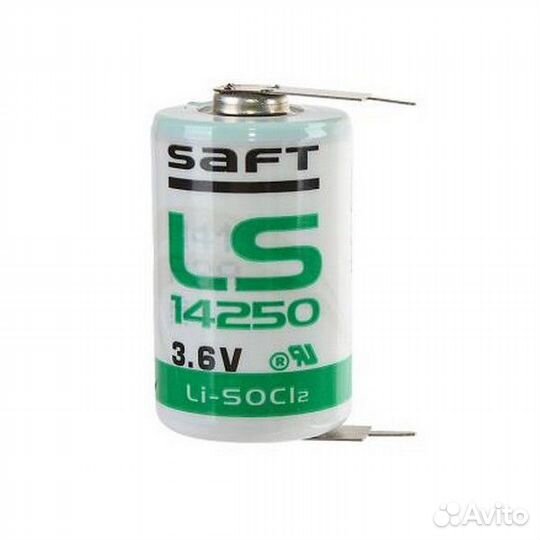 Батарейка saft LS 14250 2PF 1/2AA 3,6в