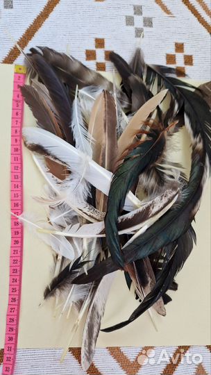 Перья для творчества, декора и украшений