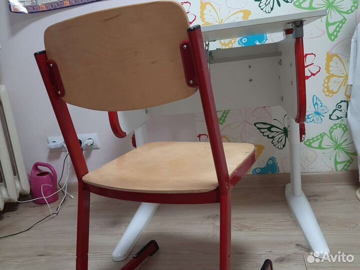 Растущая парта и стул