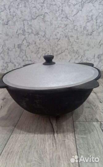 Чугунный казан 10 лит