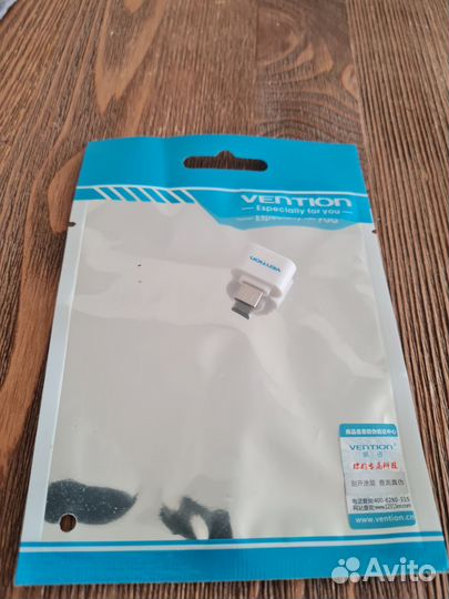 Адаптер OTG micro usb- USB