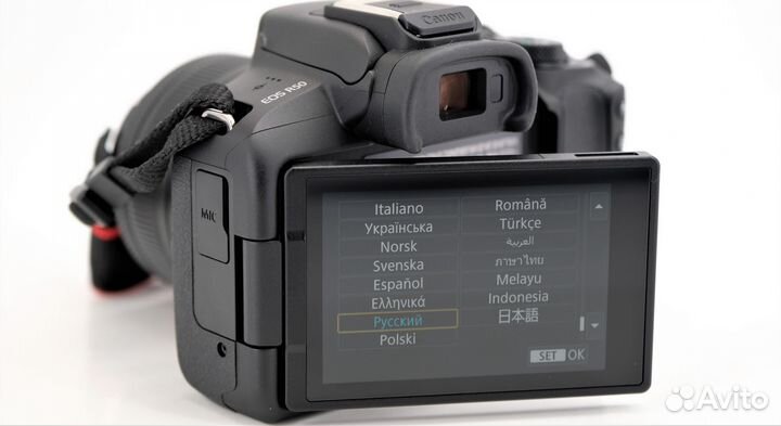 Русификация фотокамер Sony Canon Nikon