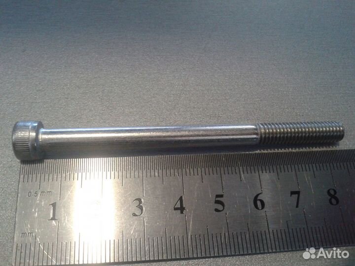 Винт цил/гл.внутр/шестигр. Din 912 A2 М6х80 #4