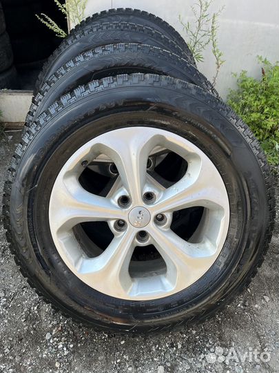 Колеса в сборе r17 зимние kia sorento оригинал