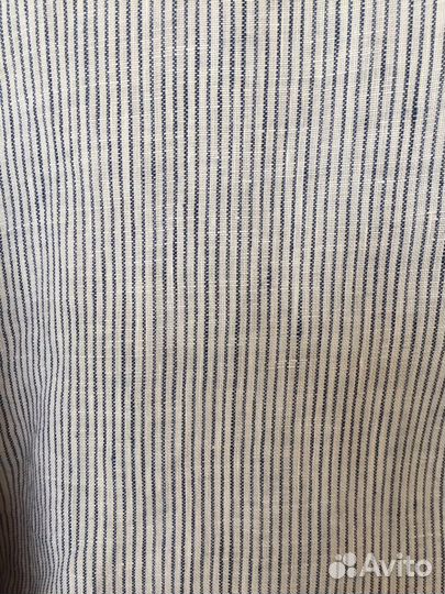 Льняная рубашка zara