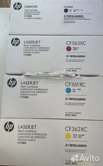 Картридж HP color LaserJet Enterprise m 552/553
