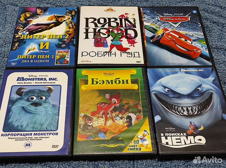 Мультфильмы Диснея и прочие DVD