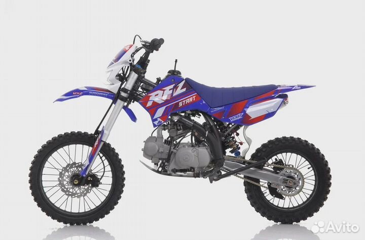 Питбайк Apollo Start 125LE 17/14 Синий под заказ