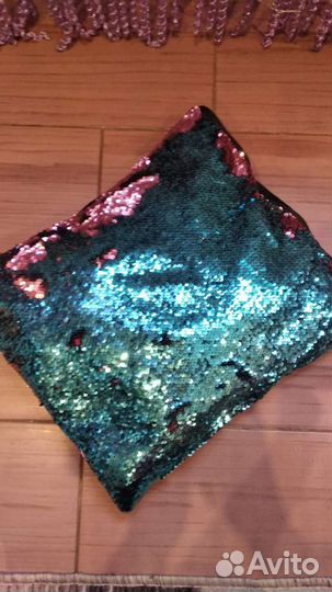 Подушка антистресс с паетками