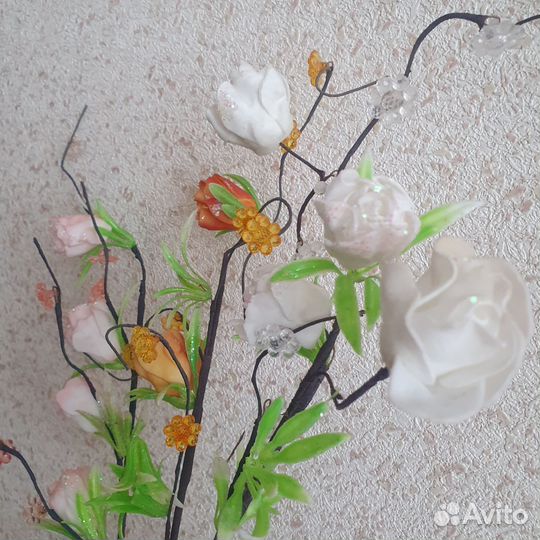 Искусственные цветы для декора