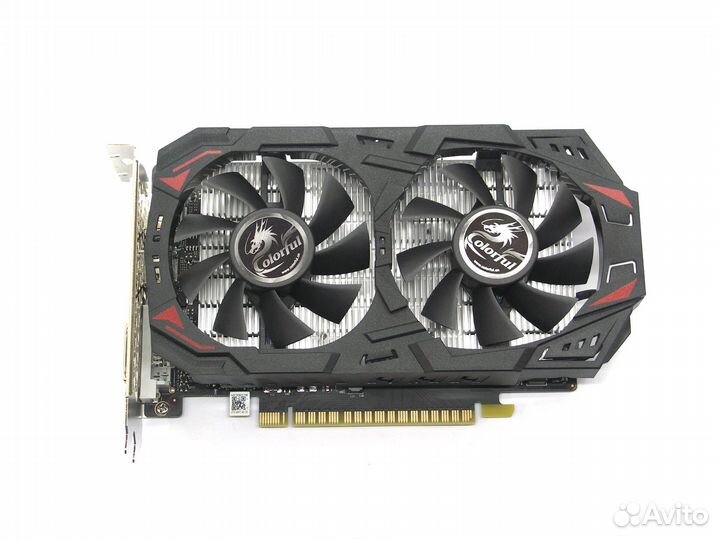 Видеокарта 4Gb Colorful GTX1050Ti 4G-V gddr5