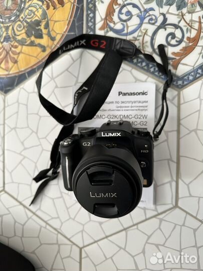 Зеркальный фотоаппарат panasonic lumix dms-g2k