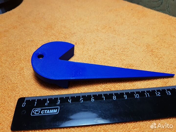 Шаблон для разметки центра на торце кругляка