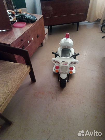Детский мотоцикл на аккумуляторе бу