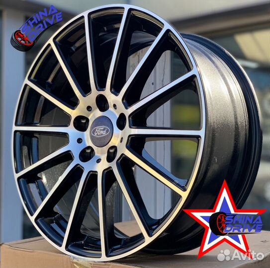 Диски Ford R18 5x108 Black diamond