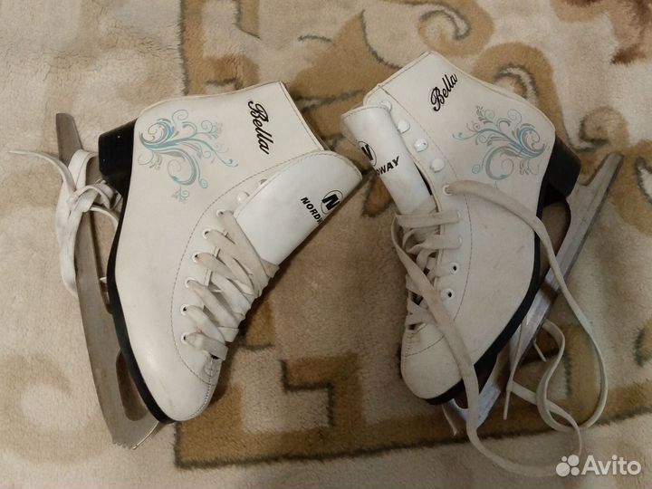Коньки фигурные 38 размер со спортмастера