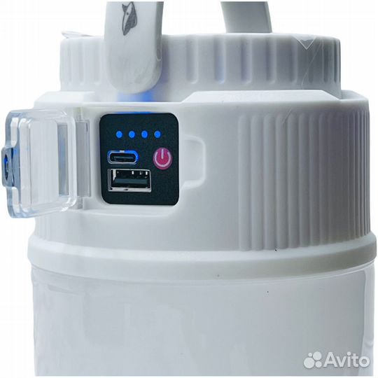 Фонарь кемпинговый акк. smiling shark LY-3025