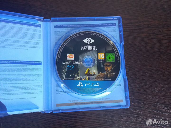 Диски на ps4 little nightmares