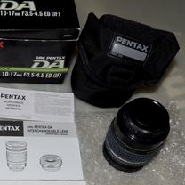 Pentax DA 10-17mm F3.5-4.5 Fish-Eye ED