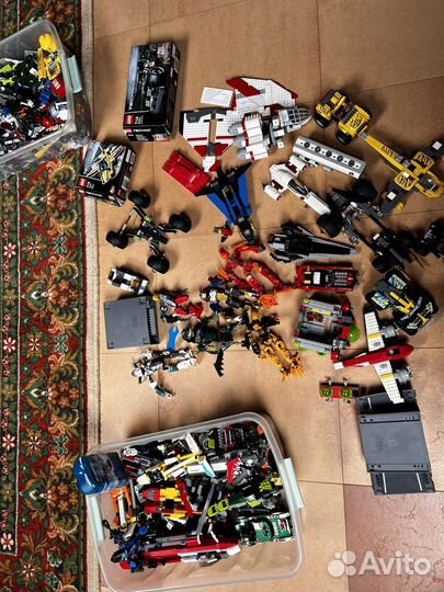 Lego под восстановление star wars, marvel, dino