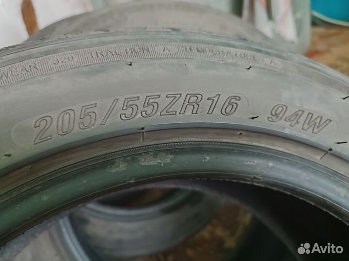 Шины 205 55 16 летние бу