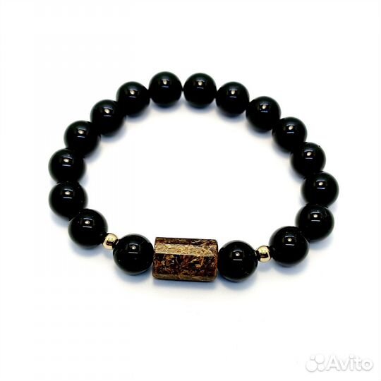Браслет с бронзитом