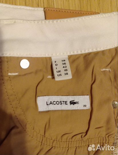 Шорты Lacoste женские
