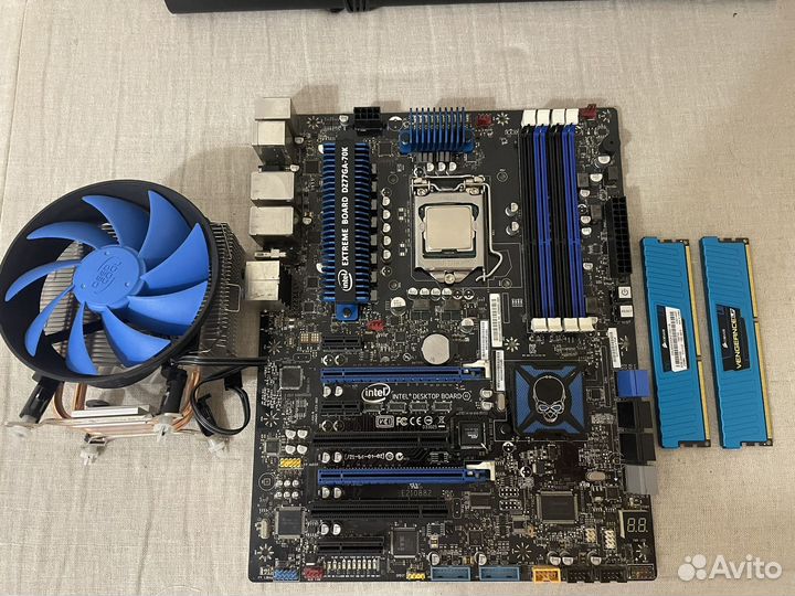 Комплект Intel core i7 + intel z77 + corsair 8gb