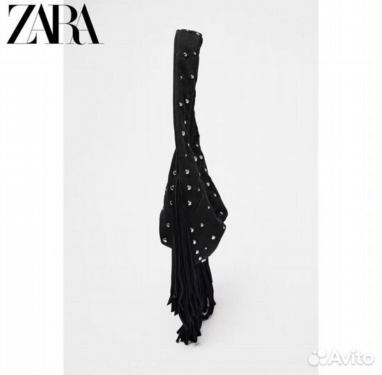 Сумка Zara с бахромой новая коллекция оригинал