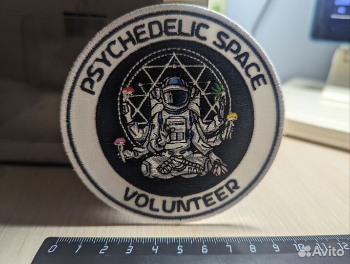 Нашивка Psychedelic Space Volunteer