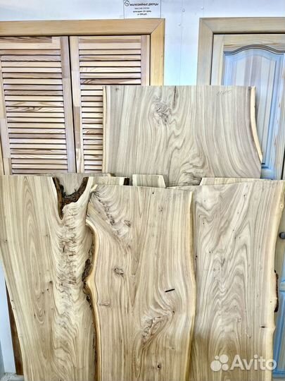 Слэбы из дерева (карагач, тополь)