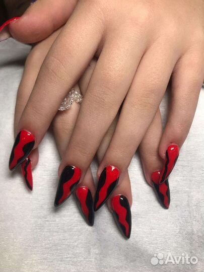 Наращивание ногтей на дому