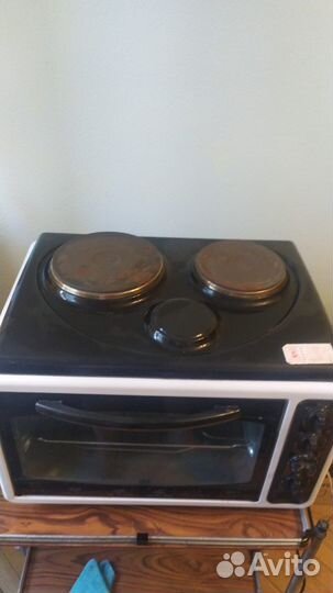 Духовка электрическая с плитой