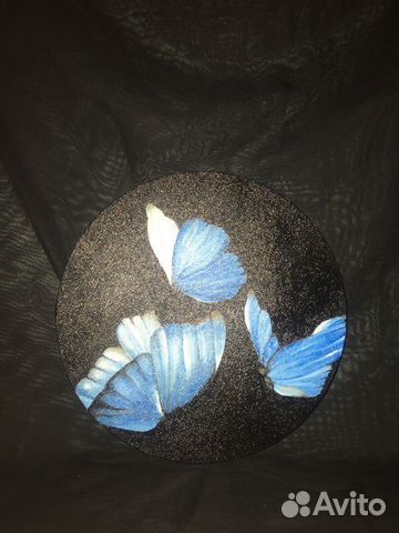 Картина маслом на холсте бабочки