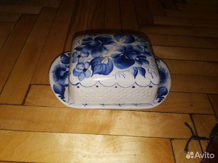 Масленка гжель