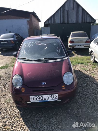 Daewoo matiz в разборе