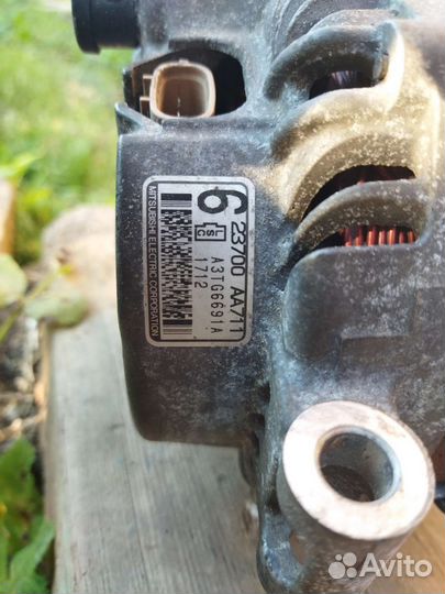 Генератор subaru forester sh FB20