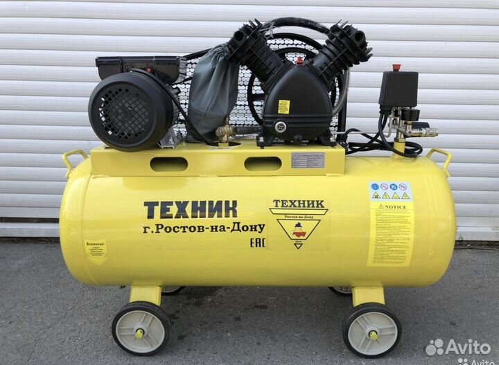 Компрессор техник км-2065 100л