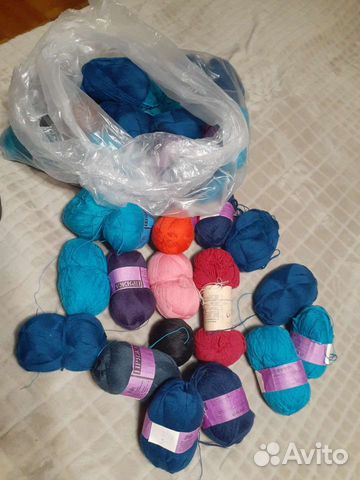 Пряжа нитки для вязания