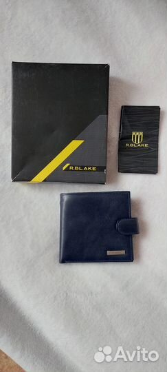 Кошелек мужской кожаный R.Blake
