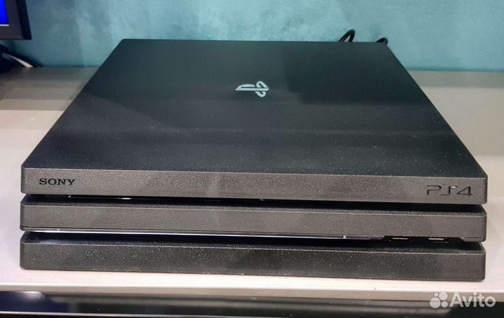 Sony playstation 4 PS4 pro 1tb с играми