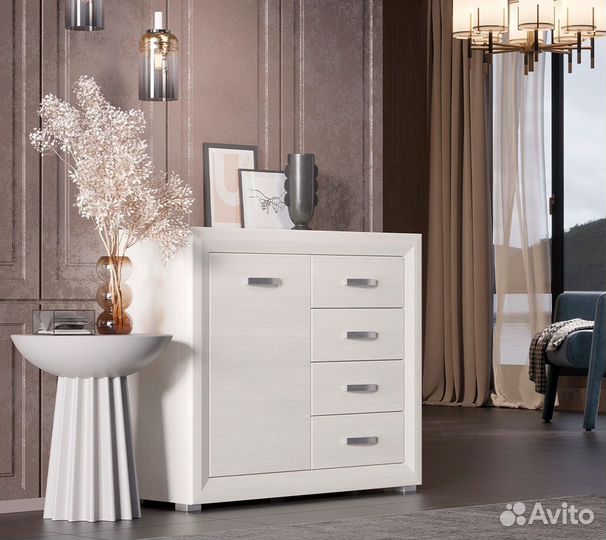 Тумба Мальта B136-KOM1D4S лиственница сибирская