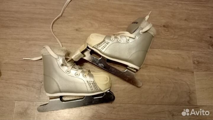 Коньки детские двухполозные 26