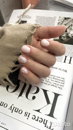 Маникюр, покрытие гель лаком