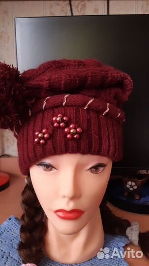 Шапочки на девочек