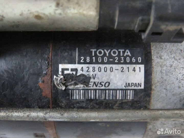 Стартер toyota belta SCP92 2SZ-FE