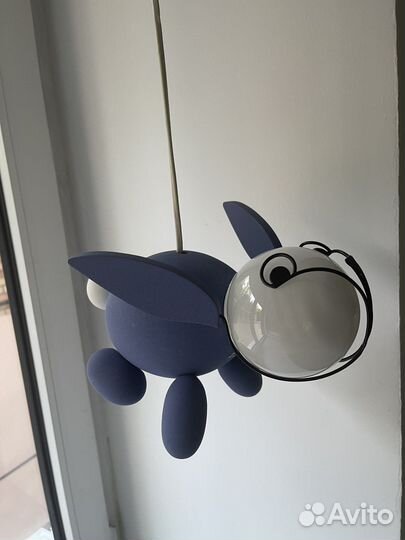 Люстра в детскую комнату. Заяц