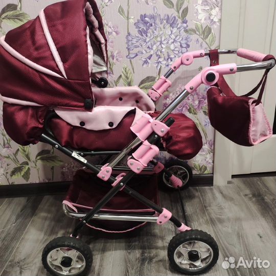 Коляска для девочки игрушечная