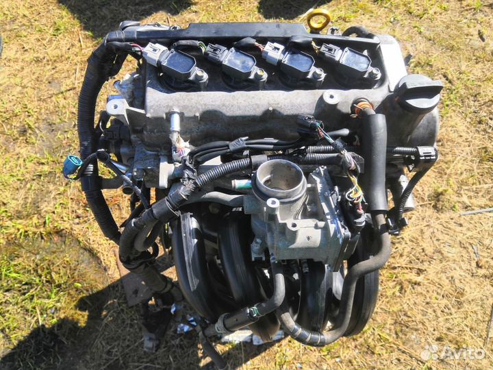 Двигатель б/у на Toyota Vitz 2009 год